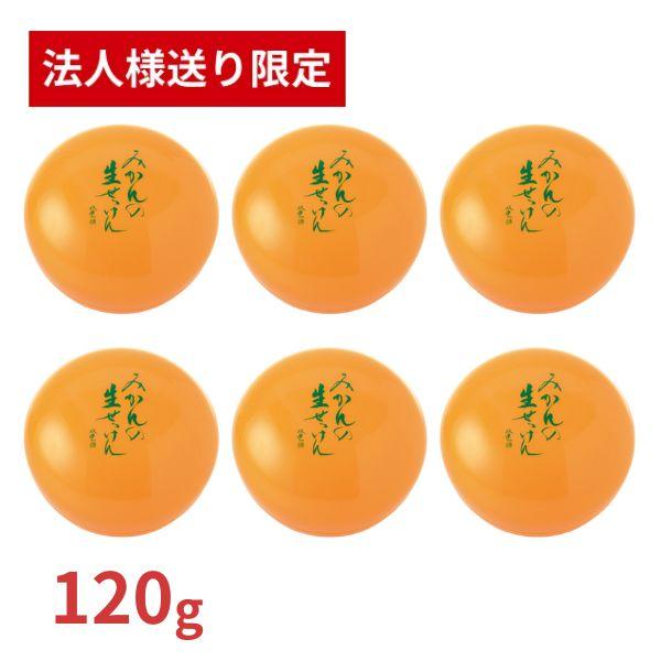 【法人・施設様限定】美香柑 みかんの生せっけん 120g×6個セット  UYEKI 介護用品 (代引き不可)