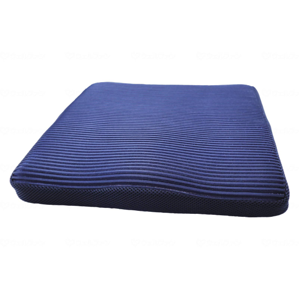 車椅子 クッション  座・ラクッション MC-1 ネイビー 丸昌 (座位保持 車いすクッション 立体成型) 介護用品の通販は