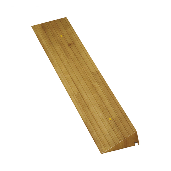 代引き不可 屋内用スロープ 段ない・ス 629-050 90×17.1×高さ4.1〜4.5cm 木製タイプ シコク 転倒防止 段差スロープ 段差プレート 段差解消スロープ 介護 用 スロープ 介護用品の通販は
