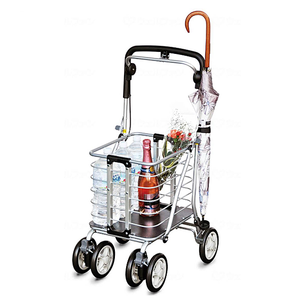 【美品】シルバーカー アルミワゴンM　須恵廣工業 楽天市場】シルバーカー アルミワゴンM-II 須恵廣工業 No.136 手押し車