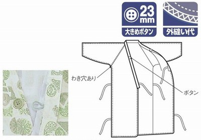 ケアねまき ガーゼタイプ 5074 エンゼル綿100％ 介護用パジャマ 介護用