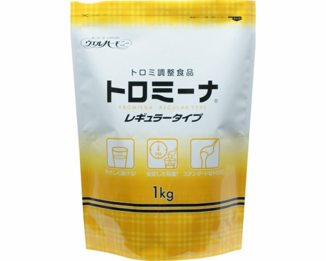 トロミーナ レギュラータイプ 1kg ウエルハーモニー (とろみ剤 とろみ 介護食 食品) 介護用品の通販はau PAY マーケット -  介護用品専門店 まごころショップ