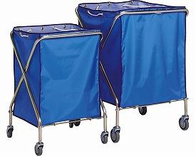 代引き不可 ダストカーSD 本体・袋セット 大 DS-225-041-3 青 テラモト 介護 施設 介護用品
