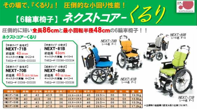 ☆最大P26倍 23-29☆-ﾈｸｽﾄｺｱ・くるり自走 NEXT-70B 取寄品 ♯F-3（ﾗｲﾄ