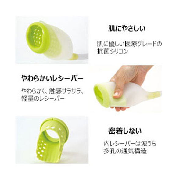 装着式男性用集尿器 臥位用収尿器 ダンディユリナー AS-DUR010 朝日産業 尿器 介護 排泄 男性用 介護用品_4