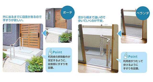 安寿 ATTOGRIPアットグリップAT-C-630T 870-143 両側タイプ アロン化成 介護 手すり 支え 介護用品