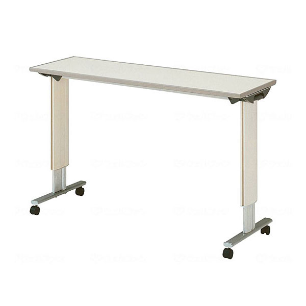 （代引き不可・個人宅限定）パラマウント オーバーベッドテーブル 91cm用 KF-832LA（ガススプリング式　テーブル移動ロック機構なし） （日・祝日配達不可 時間指定不可） 介護用品の通販は