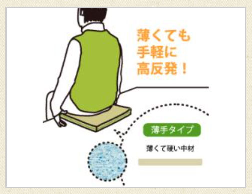 代引き不可 ハッピーのぞみ30号 9208 40×40×3cm ハッピーおがわ 介護用品_1