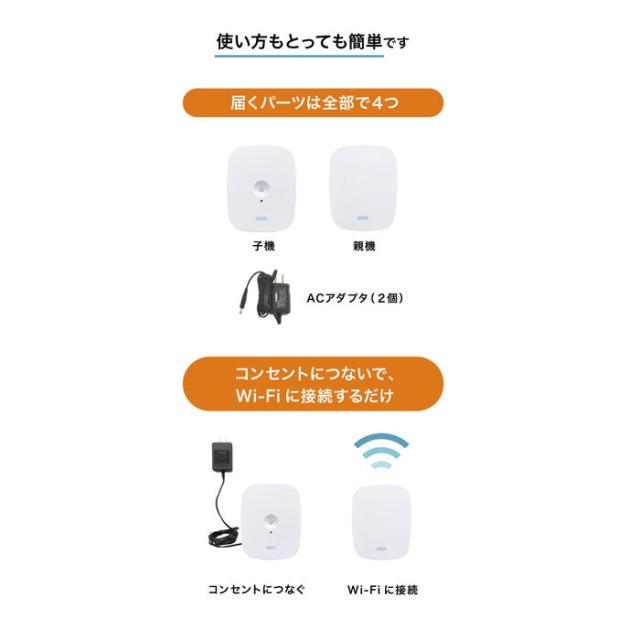 【Wi-Fi通信モデル】見守りセンサー LASHIC-room 初期費用のみ 見守り 介護 インフィック 高齢者 一人暮らし ひとり暮らし スマホ 介護用品 連動 (代引き不可)_8