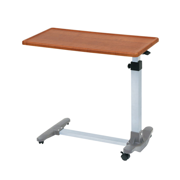 代引き不可 ベッドサイドテーブル FL VII セブン　No.721 ガス圧シリンダータイプ 睦三 介護ベッド 車椅子 キャスター 高さ調節