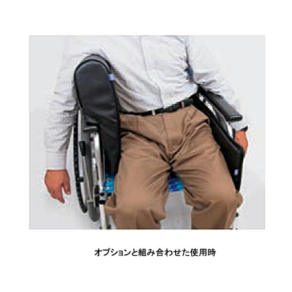 サイドサポートクッション　SS-1　SS-2 ウェルパートナーズ 車いすアクセサリ クッション 介護用品_3