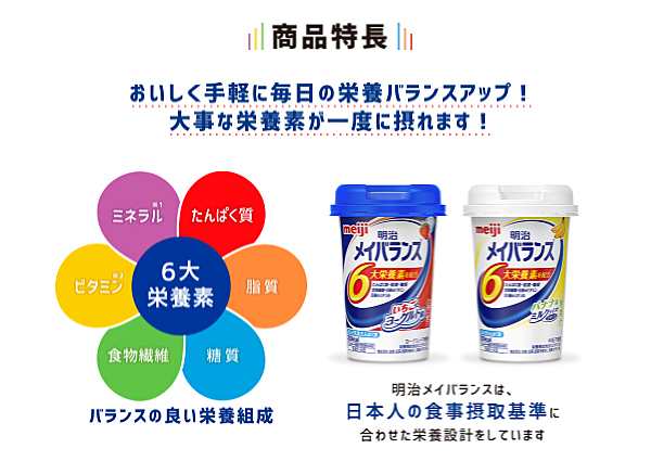 介護食品 ドリンク 飲料 水分補給 手軽 明治 メイバランス Mini カップ 抹茶味 125mL 介護食 健康食品 飲みやすい 栄養補給  介護用品の通販はau PAY マーケット - 介護用品専門店 まごころショップ