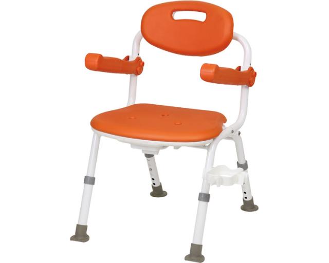 テイコブ ワンタッチ折りたたみシャワーチェア BSU11 ミドル 幸和製作所 入浴用品 お風呂用いす 入浴用椅子 介護用品