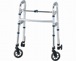 イーストアイ セーフティーアームウォーカー Lタイプ スイングキャスタータイプ ミニタイプ SAWLSR 歩行器 歩行補助器の通販は