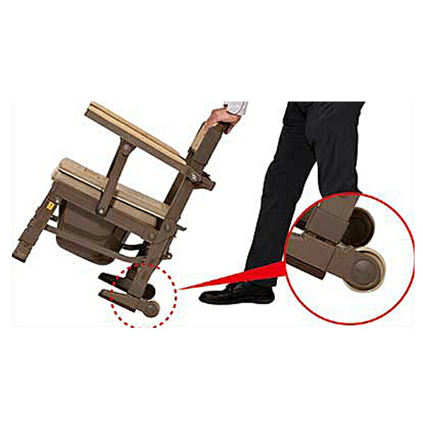 法人様限定 代引き不可) ポータブルトイレ 折りたたみ たため