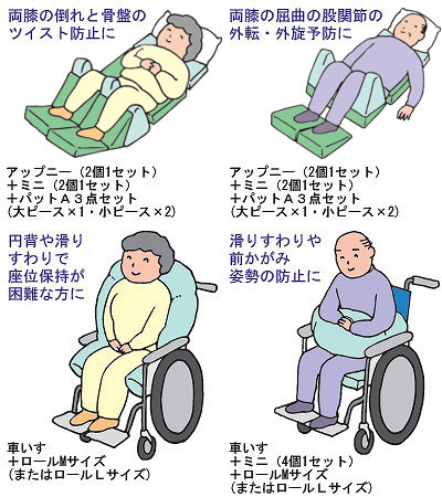 ナーセントパッドL50 標準カバータイプ ナーセントクッション アイ・ソネックス 体圧分散 体位保持 介護用品