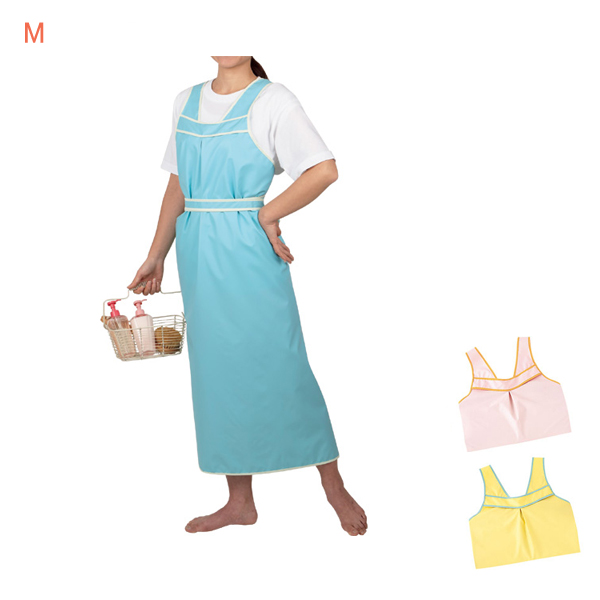 入浴ケアかる いエプロン2 M 6018 エンゼル エプロン 介護 エプロン 入浴介助 エプロン ポリエステル 介護用品の通販はau Pay マーケット 介護用品専門店 まごころショップ