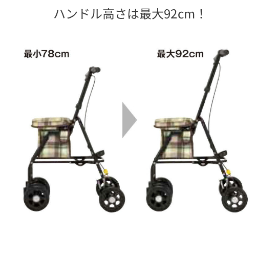 座れる シルバーカー 軽量 コンパクト スリムムーヴ マキテック ショッピングカート おしゃれ 折りたたみ 高齢者 老人 手押し車 介護用品_1