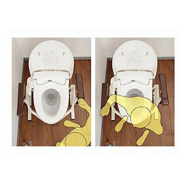 洋式トイレ用 スライド手すり ステンレス PN-L53001 パナソニック エイジフリー 介護用品_1