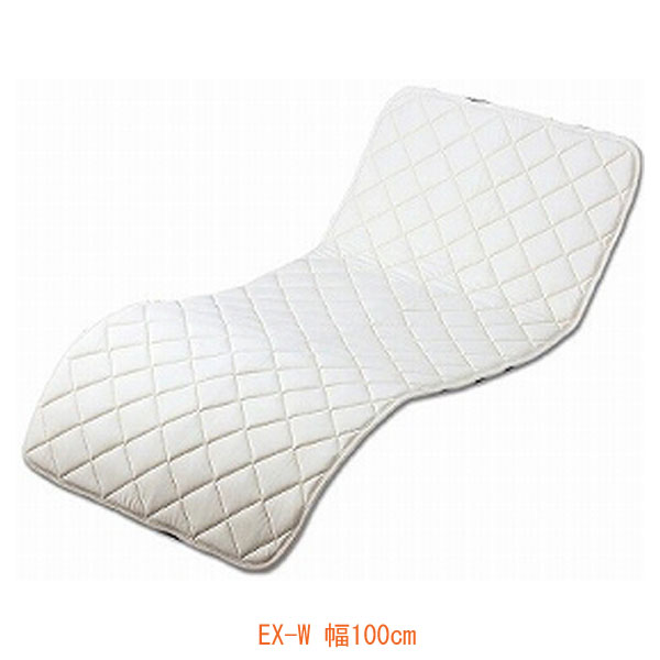 代引き不可 ピュアライフエアーパッド EX-W PA4001C 幅100cm 岡部商事体圧分散 消臭 床ずれ防止 ベッドパッド 介護用品