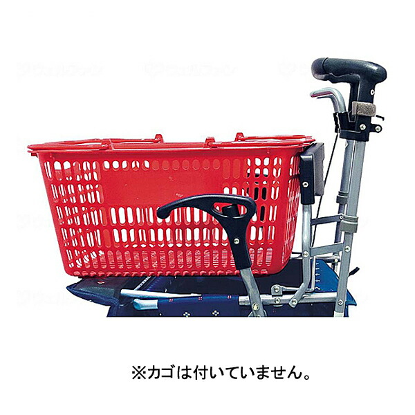 美品 カゴ受け機能付き 島製作所 シルバーカー デュオST 折りたたみ式 島製作所 デュオST ｜ シルバーカーのレンタル・販売｜ヤマシタ