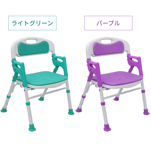 未使用品 介護 風呂用椅子 バスチェア（パープル） 風呂椅子 風呂いす バスグッズ 風呂イス バスチェア 介護用風呂