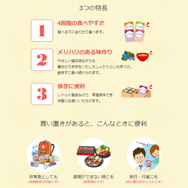 選べる 72個 介護食 レトルト やわらか食 やさしい献立 かまなくてよい おかず 6種×各12個セット まとめ買い お試し 詰合せ ペースト食 区分4 噛まなくて良い 嚥下補助 トロミ 高齢者 介護用品_8