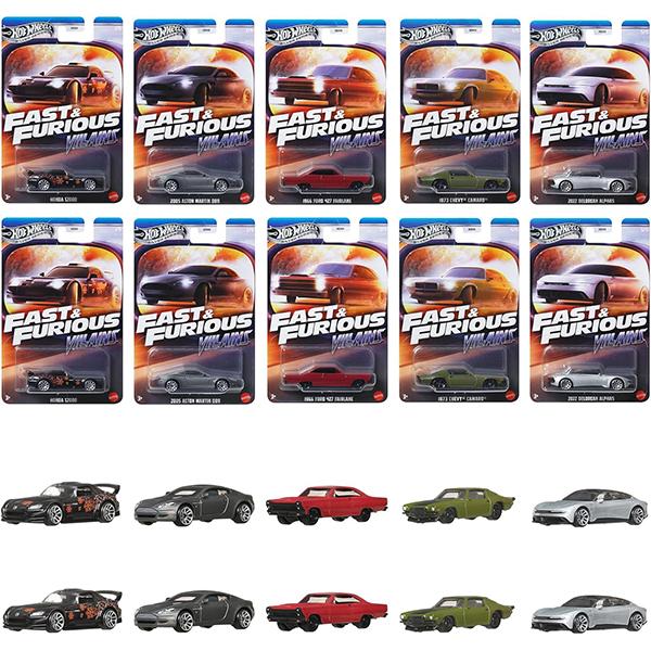 [BOX販売] ホットウィール(Hot Wheels) ワイルド・スピード テーマ アソート - ヴィランズ | おもちゃ 男の子 ミニカー 3歳 玩具 おすすめ