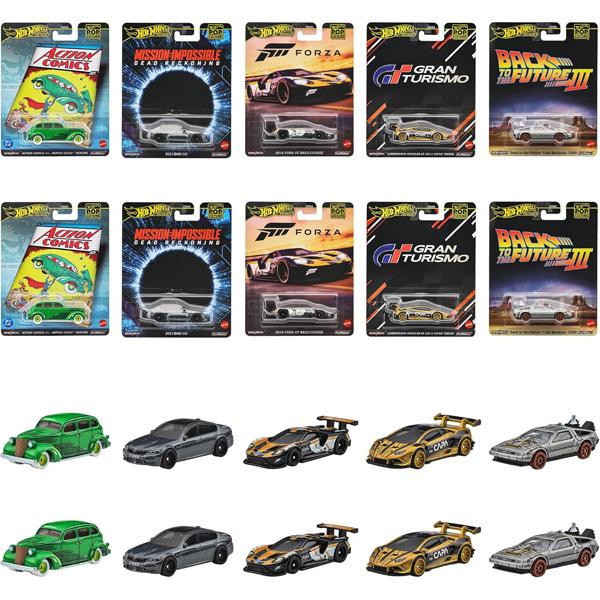 [BOX販売] ホットウィール(Hot Wheels) ポップカルチャーアソート HXD63-986L | おもちゃ 男の子 ミニカー 3歳 玩具 おすすめ