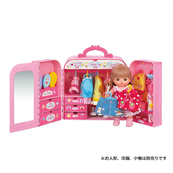 メルちゃん なかよしパーツ おかたづけばっちり！おしゃれクローゼット | おもちゃ 女の子 3歳の通販は 5,571円