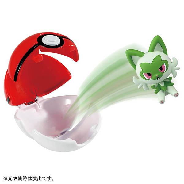 ポケモン フィギュア 指人形　モンスターボール　セット　モンコレ ポケットモンスター モンコレ ポケデルゼ ピカチュウ(モンスター