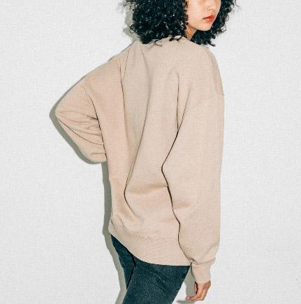エックスガール X Girl スウェット トップス レディース Outline Mills Logo Sweat Top ブラック ベージュ M L の通販はau Pay マーケット Spoon