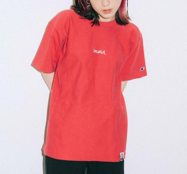 ポスト投函 送料無料 エックスガール X Girl Champion チャンピオン コラボ Tシャツ 半袖 レディース Reverse Weave S S Tee ホワイトの通販はau Pay マーケット Spoon