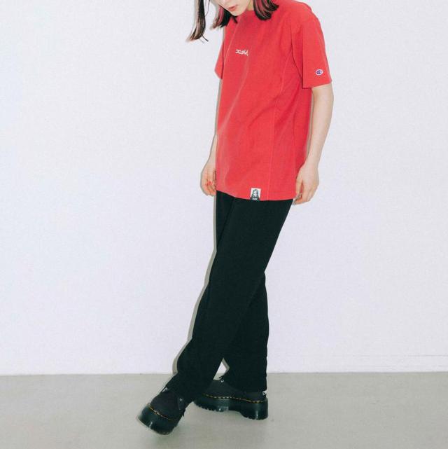 ポスト投函 送料無料 エックスガール X Girl Champion チャンピオン コラボ Tシャツ 半袖 レディース Reverse Weave S S Tee ホワイトの通販はau Pay マーケット Spoon