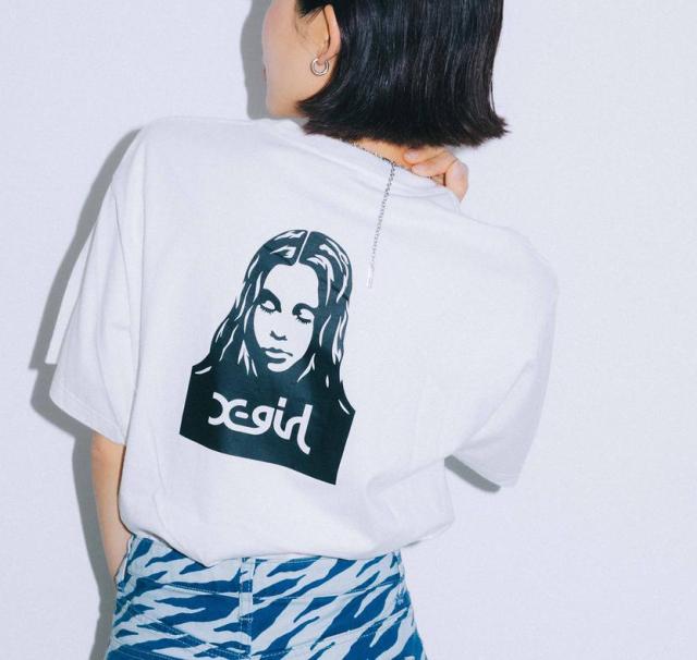 ネコポス対応 送料無料 エックスガール X Girl トップス Tシャツ レディース Face S S Tee ホワイト ブラック ベージュ ブルー M L Xl 10の通販はau Pay マーケット Spoon