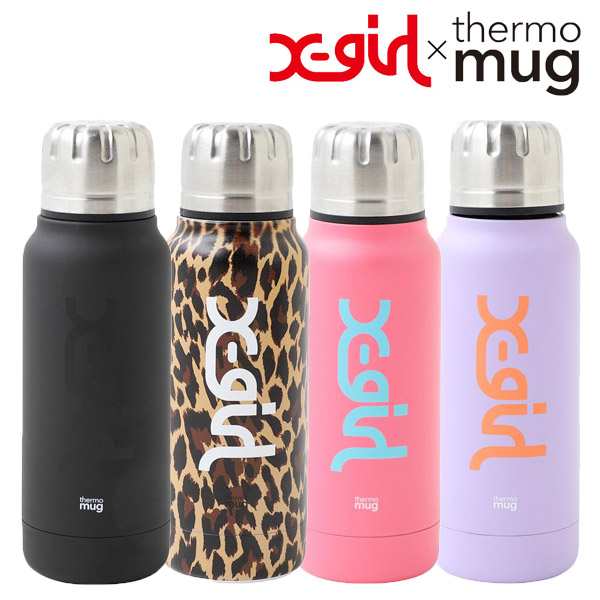 エックスガール 水筒 ボトル コラボ サーモマグ X Girl Thermo Mug Umbrella Bottle Mini ブラック ベージュ ピンク ライトパープル Oの通販はau Pay マーケット Spoon