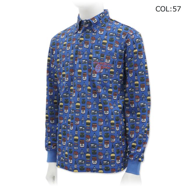 カステルバジャックスポーツ CASTELBAJACSPORTS 7234373110 メンズ 長袖ポロシャツ スポーツウェア ゴルフウェア 秋冬