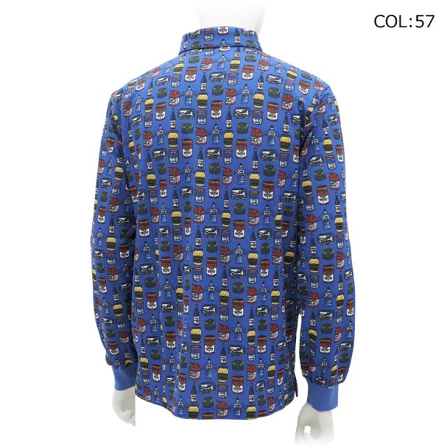 カステルバジャックスポーツ CASTELBAJACSPORTS 7234373110 メンズ 長袖ポロシャツ スポーツウェア ゴルフウェア 秋冬