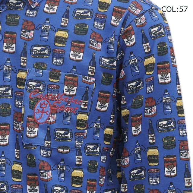 カステルバジャックスポーツ CASTELBAJACSPORTS 7234373110 メンズ 長袖ポロシャツ スポーツウェア ゴルフウェア 秋冬