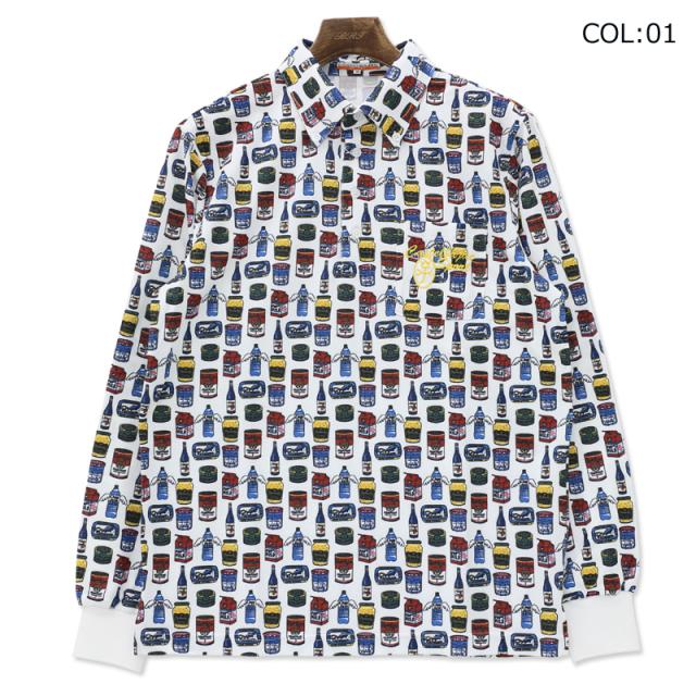 カステルバジャックスポーツ CASTELBAJACSPORTS 7234373110 メンズ 長袖ポロシャツ スポーツウェア ゴルフウェア 秋冬