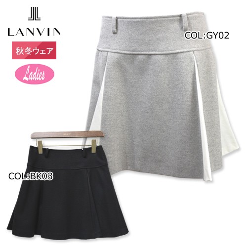 ランバン LANVIN VLU735137 レディース スカート フレア 大人可愛い ゴルフウェア スポーツウェア 秋冬