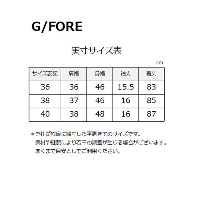 中古 レディース ジーフォア G/FORE ワンピース 36(S) 赤 半袖モック