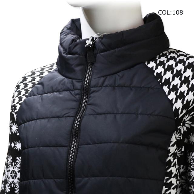 ニューランド NEWLAND VENUS3C レディース ブルゾン 中綿 防風 ニット