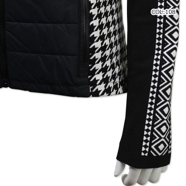 ニューランド NEWLAND VENUS3C レディース ブルゾン 中綿 防風 ニット