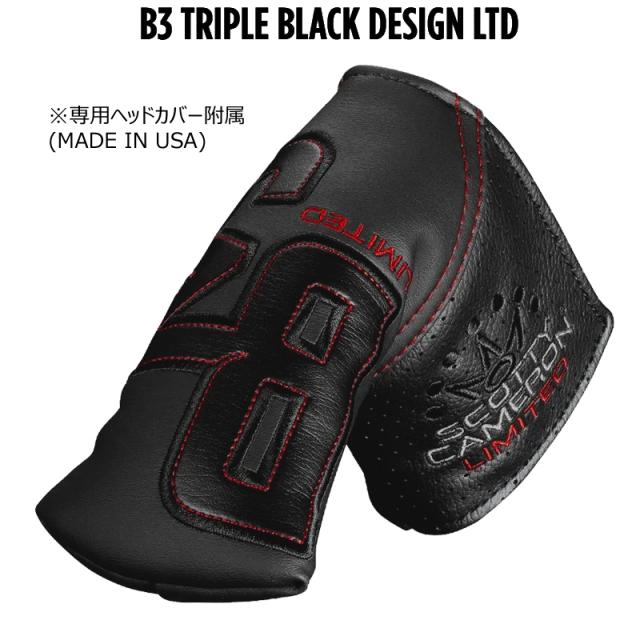 Scotty Cameron - スコッティキャメロン　B3トリプルブラックデザインLTDパター　サンタフェ B3トリプルブラックデザインLTD サンタフェ／B3 Triple Black