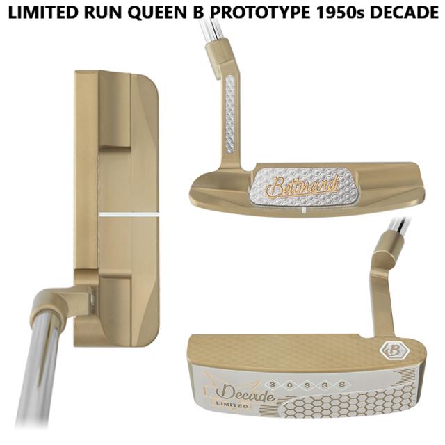 ベティナルディ(BETTINARDI) 2024年 世界限定300本 QUEEN B PROTO 1950'S DECADE LIMITED RUN 303SS PUTTER 右用 RJB024624 QB USモデル_1