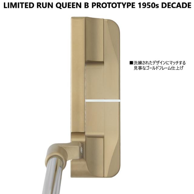 ベティナルディ(BETTINARDI) 2024年 世界限定300本 QUEEN B PROTO 1950'S DECADE LIMITED RUN 303SS PUTTER 右用 RJB024624 QB USモデル_2