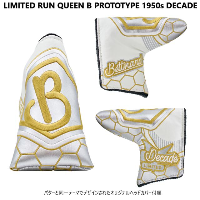 ベティナルディ(BETTINARDI) 2024年 世界限定300本 QUEEN B PROTO 1950'S DECADE LIMITED RUN 303SS PUTTER 右用 RJB024624 QB USモデル_7