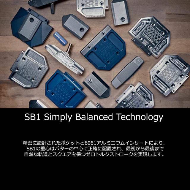 ベティナルディ(BETTINARDI) 2025 アンチドート SB1 (ANTIDOTE SB1)ゼロトルク パター 右用 SB1 ZERO TORQUE PUTTER USモデル_7