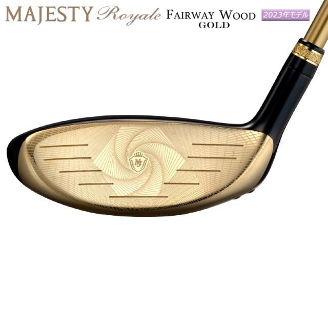 マジェスティ ゴルフ(MAJESTY GOLF) 2023 ロイヤル (Royale) ゴールド フェアウェイウッド 右用 MAJESTY LV550 GOLD カーボンシャフト_3